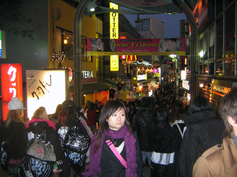Harajuku, bet that girl wasnt expecting it