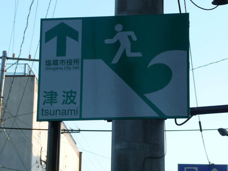 If a Tsunami warning sounds you better look around for one of this signs...